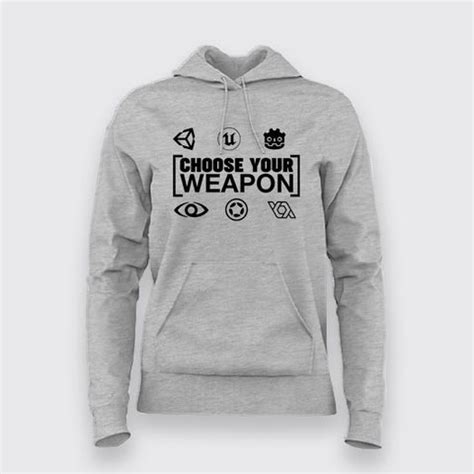 Choose your Weapon Game Engine Hoodie From Teez. - TEEZ.in