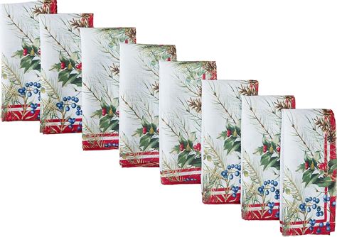 Amazon.com: Home Bargains Plus Pine Berry Provence Christmas Fabric ...