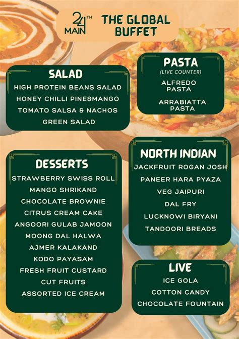 Menu at 24th Main Restaurant, Bengaluru, 827