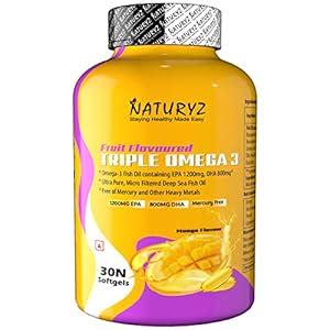 Naturyz Mango Flavoured Triple Strength 2500mg Fish Oil | Highest ...