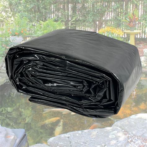 Amazon.com : 20x25FT Reinforced PE Pond Liner, KOI Pond Liners for ...