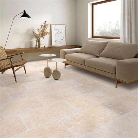 Travertine Wall Living Room