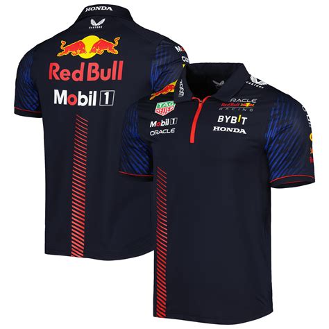 Red Bull Racing F1 Men's 2023 Team Polo Shirt- Navy - Walmart.com