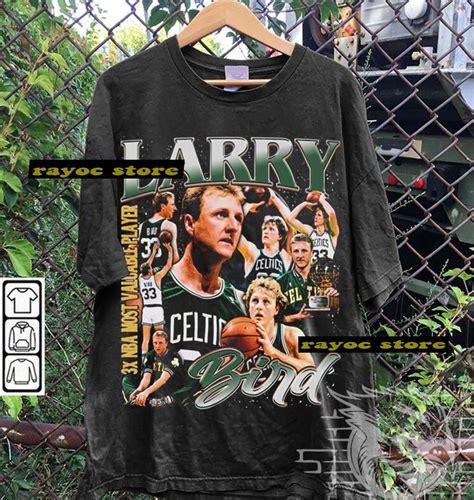 Vintage 90s Graphic Style Larry Bird T-shirt, Larry Bird Shirt, Larry ...