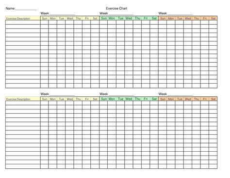 Exercise Chart PDF 的图像结果