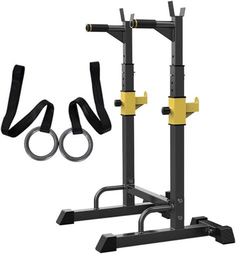 EHVYBDX Multifunction Barbell Squat Rack, Adjustable Barbell India | Ubuy