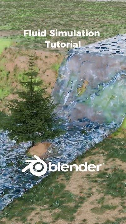Blender 2.9 Fluid Simulation Tutorial 的图像结果