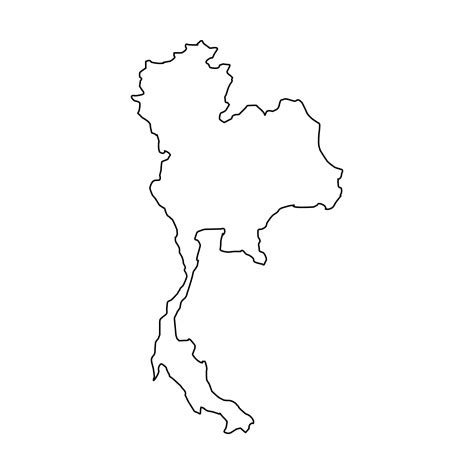 Thailand Outline SVG, Thailand Png, Thailand Design, Country Svg ...