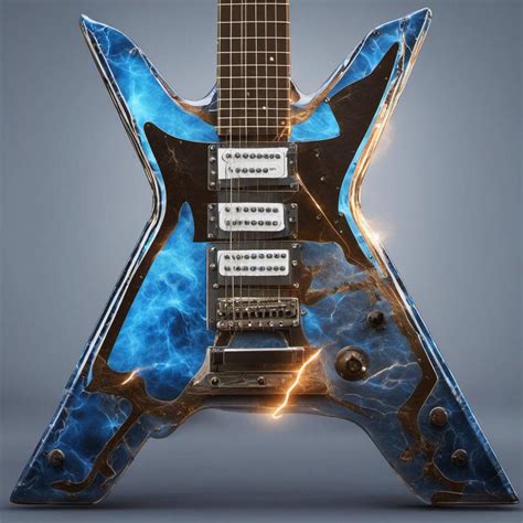 X Blue - Electric 7 String Metal Guitar by Marcellus1177 on DeviantArt