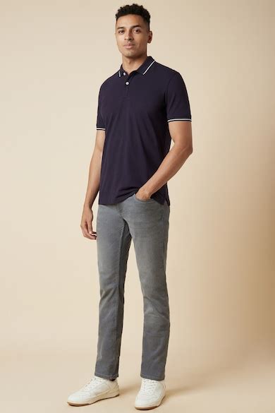 Buy Men Purple Solid Polo Neck T-shirt Online - 39642687 | Allen Solly