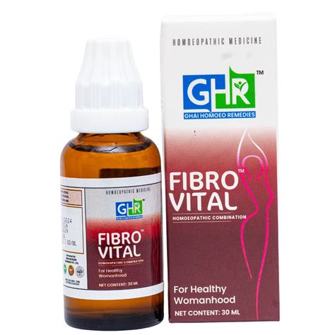 Buy Fibro Vital Drop Homeopathic Remedies for Uterine Fibroids – Ghai ...