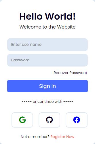 How to Log in Button in HTML 的图像结果