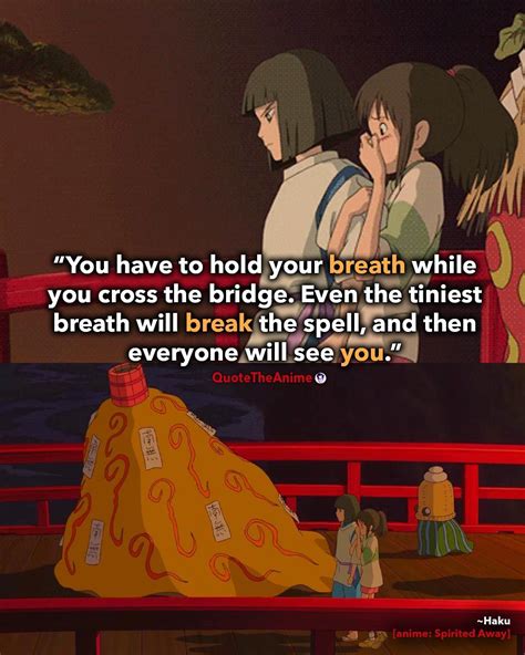 7 Amazing Spirited Away Quotes (Images) - QTA | Spirited away, Studio ...