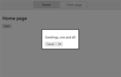 To Create Dialog Box Using Only HTML 的图像结果