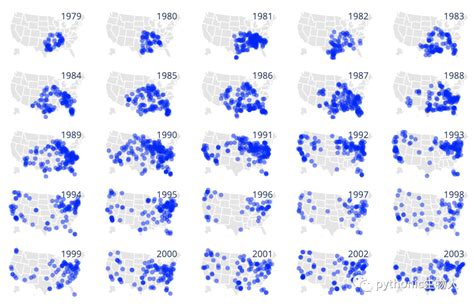 Python Interactive State Map Plot 的图像结果