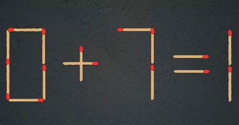 Can you fix the matchstick equation in the image? Move just one ...
