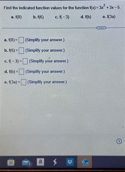Image result for Finding Indicated Function Values