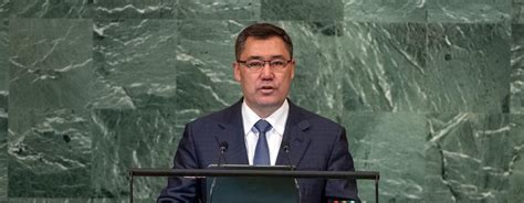 吉尔吉斯斯坦总统萨扎帕罗夫：愿谈判解决边境争端 | | 1联合国新闻