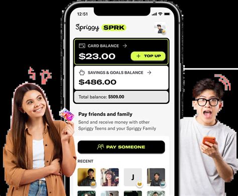 Spriggy: SPRK Mode - unlock financial independence for kids 13+