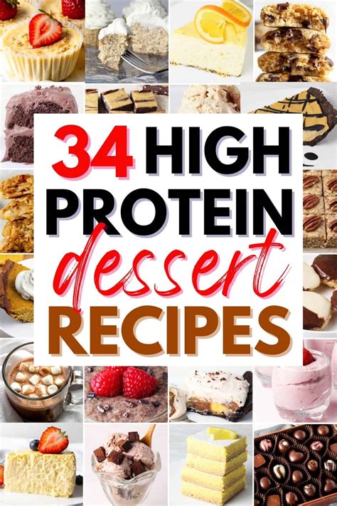 34 Protein Powder Desserts (Easy, Healthy Recipes) - proteincakery.com