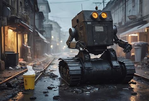 Image result for Garbage Robot