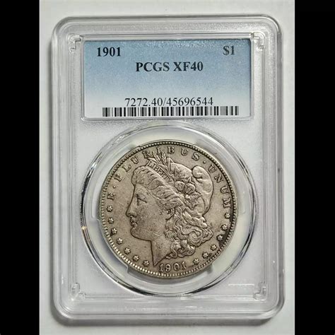 1901 Morgan Silver Dollar PCGS XF-40 - Bob Paul Rare Coins
