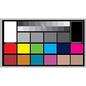 Buy DGK Digital Kolor Pro 16:9 Chart - Set of 2 Large Color Calibration ...