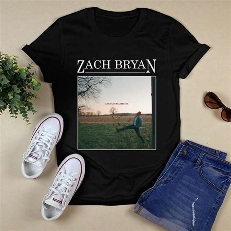 American Heartbreak Zach Bryan T-Shirt - Lesgusa