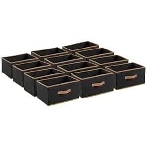 Kuber Industries Non-Woven(Set of 12) Foldable Organisers Storage Box ...