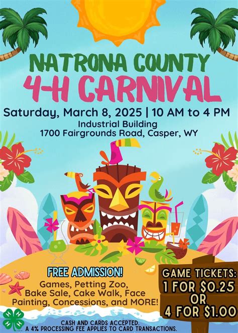 Natrona County 4-H Carnival , Casper Fairgrounds, Evansville, 8 March ...