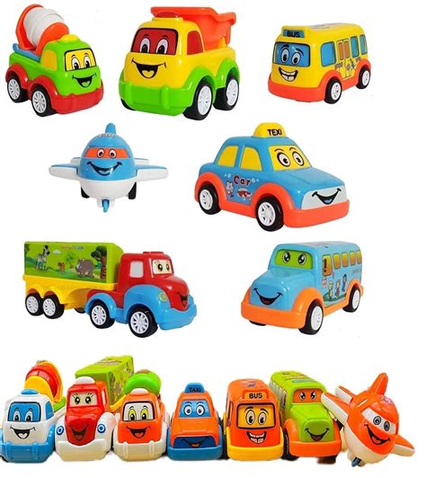 Royal Hub Exclusive, Non Toxic Unbreakable Automobile Car Toy Set, Pull ...