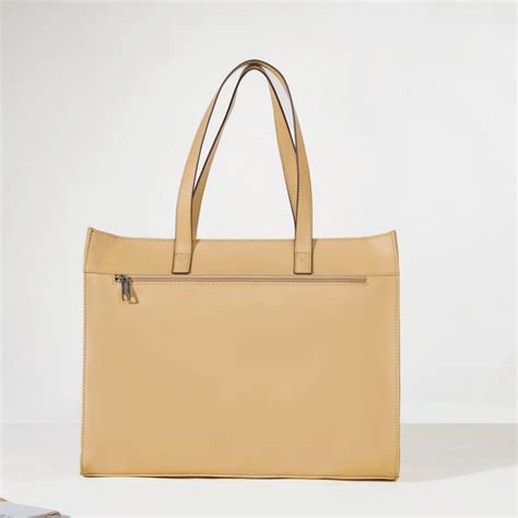 Trendy Tote Bag For Women Beige Online - Premium Tote Bag | Nestasia