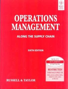 Operations Management Along the Supply Chain: Buy Operations Management ...