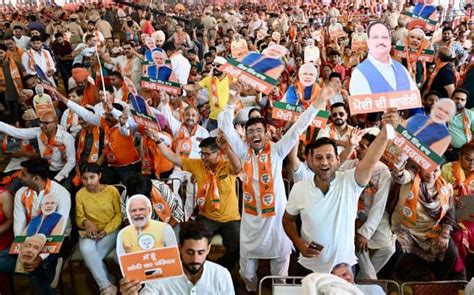 PM Modi addresses a public meeting in Hoshiarpur, Punjab