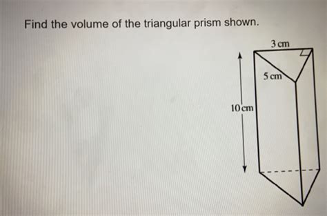 Image result for Find the Volume of Triangular Prism