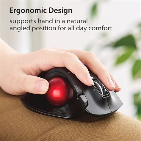 Mua ELECOM EX-G Left Handed Trackball Mouse, 2.4 GHz USB Wireless ...
