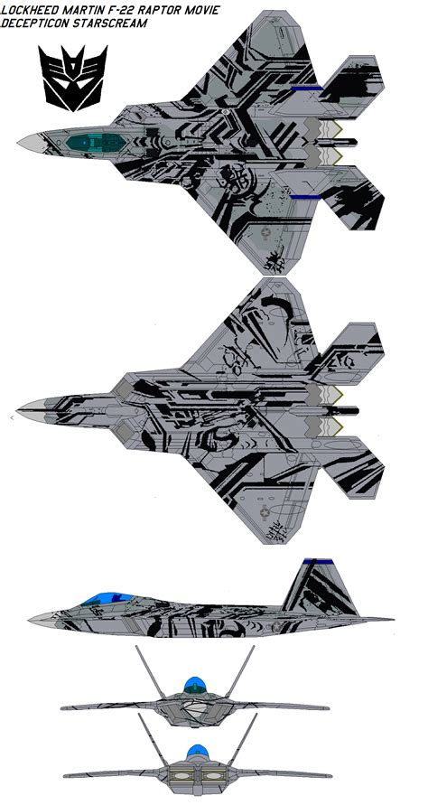 F 22 Raptor Starscream