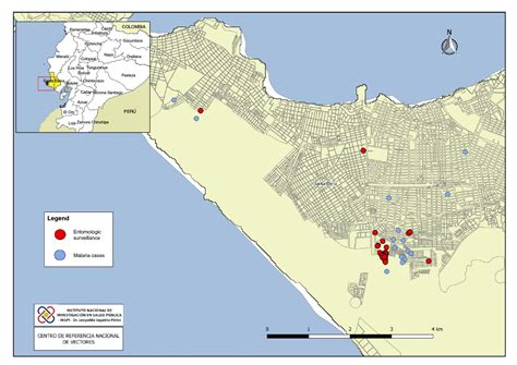 Characterization of an outbreak of malaria in a non-endemic zone on the coastal region of Ecuador