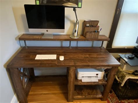 Image result for Rustic X Desk