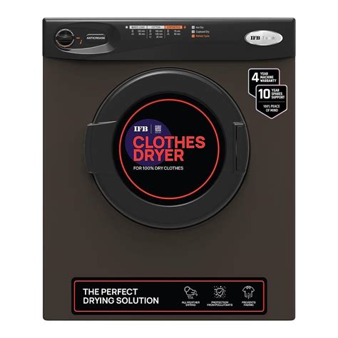 IFB 5.5 Kg Front Load Clothes Dryer | Turbo Dry MX | 55 rpm | Mocha ...