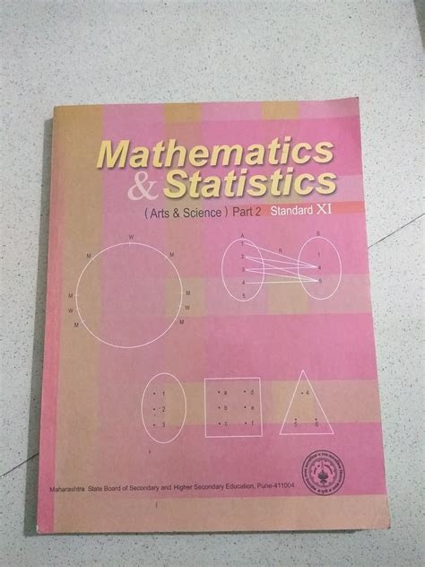 Mathematics And Statistics Part 2 Textbook For Class 11 Maharashtra ...