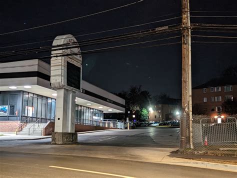 Robert Dyer @ Bethesda Row: Giant logo blacked out on original Westwood ...