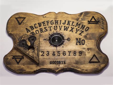 Real Ouija board Wood Hand-Sculpted | Etsy