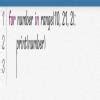 hraddha wants to generate an even number series from 10 to 20.Which ...