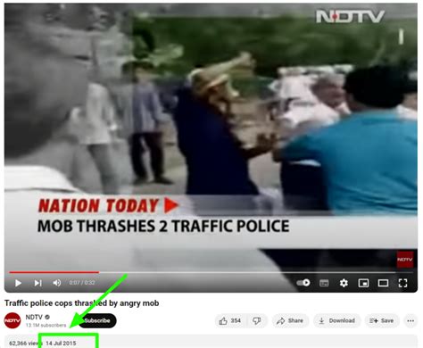 2015 Video Of Assault Of Traffic Police Goes Viral Amid Delhi Cop-Namaz Row