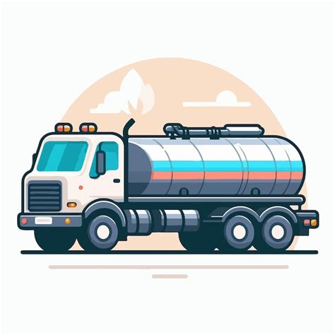 Tank truck vector image | Premium AI-generated vector