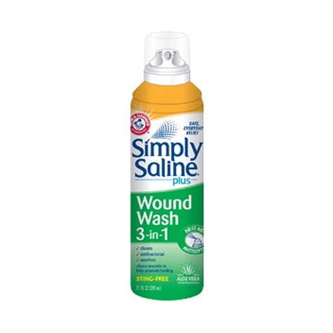 Simply Saline Plus 3 In 1 Wound Wash - 210 Ml India | Ubuy