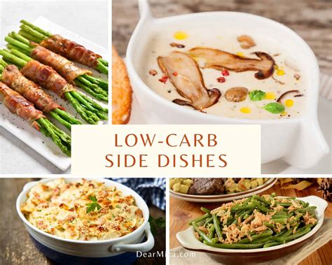 21 Low-Carb Side Dishes - Dear Mica