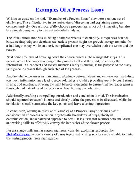 Writing Process Essay Examples 的图像结果