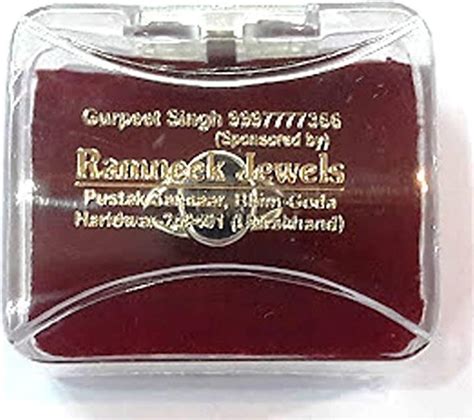 Ramneek Jewels 3.25-3.50 Carat Triangle Red Coral | Ubuy India